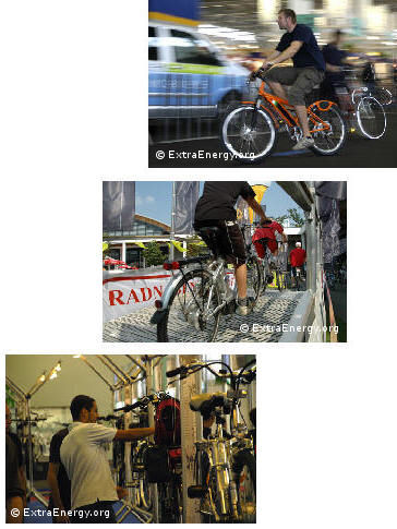 d�monstrations, essais et animations autour du v�lo �lectrique par ExtraEnergy France